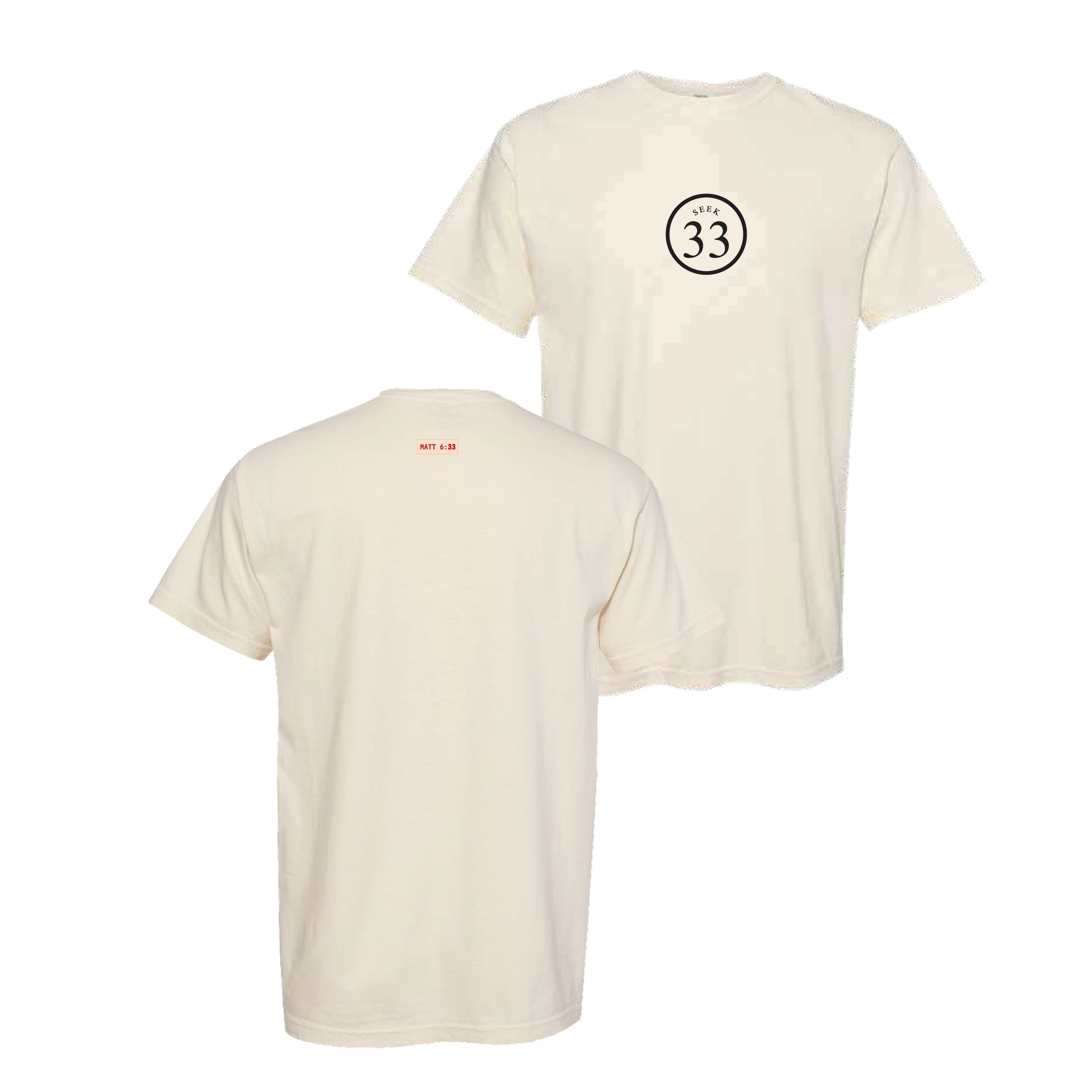 SEEKTHIRTY3 Iconic Tee [Ivory] [Black]