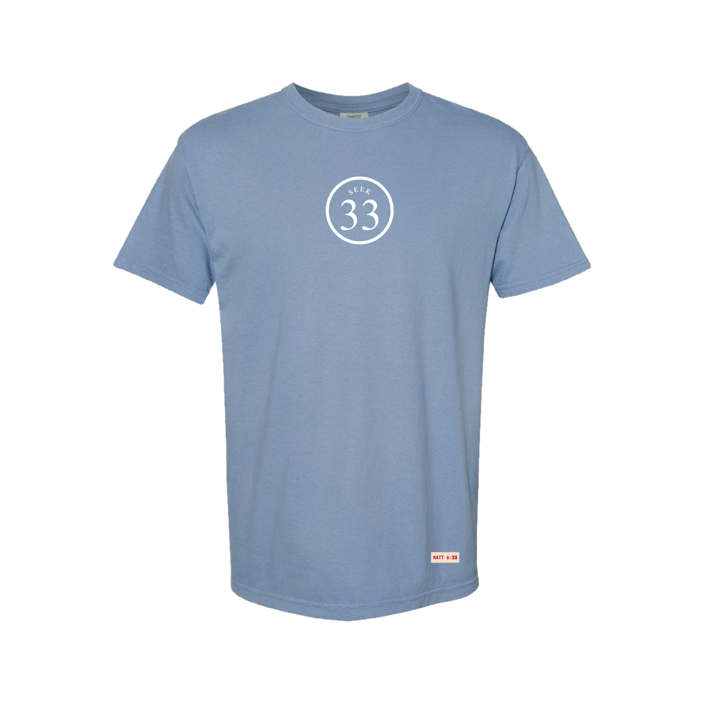 SEEKTHIRTY3 Iconic Tee [Washed Denim]