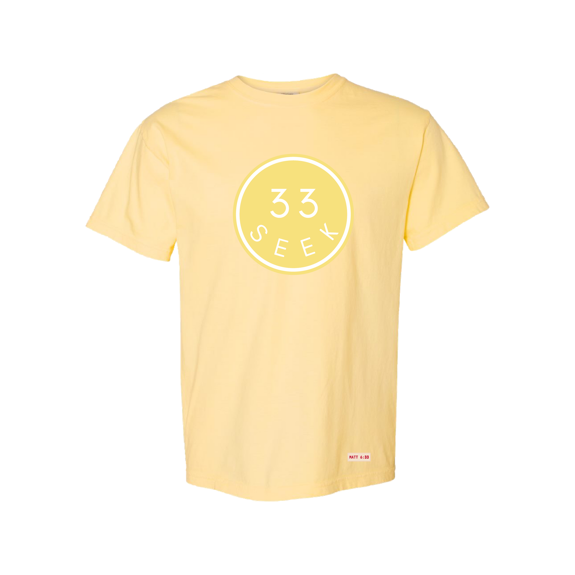 SEEKTHIRTY3 Adult Smiley Tee [Butter]