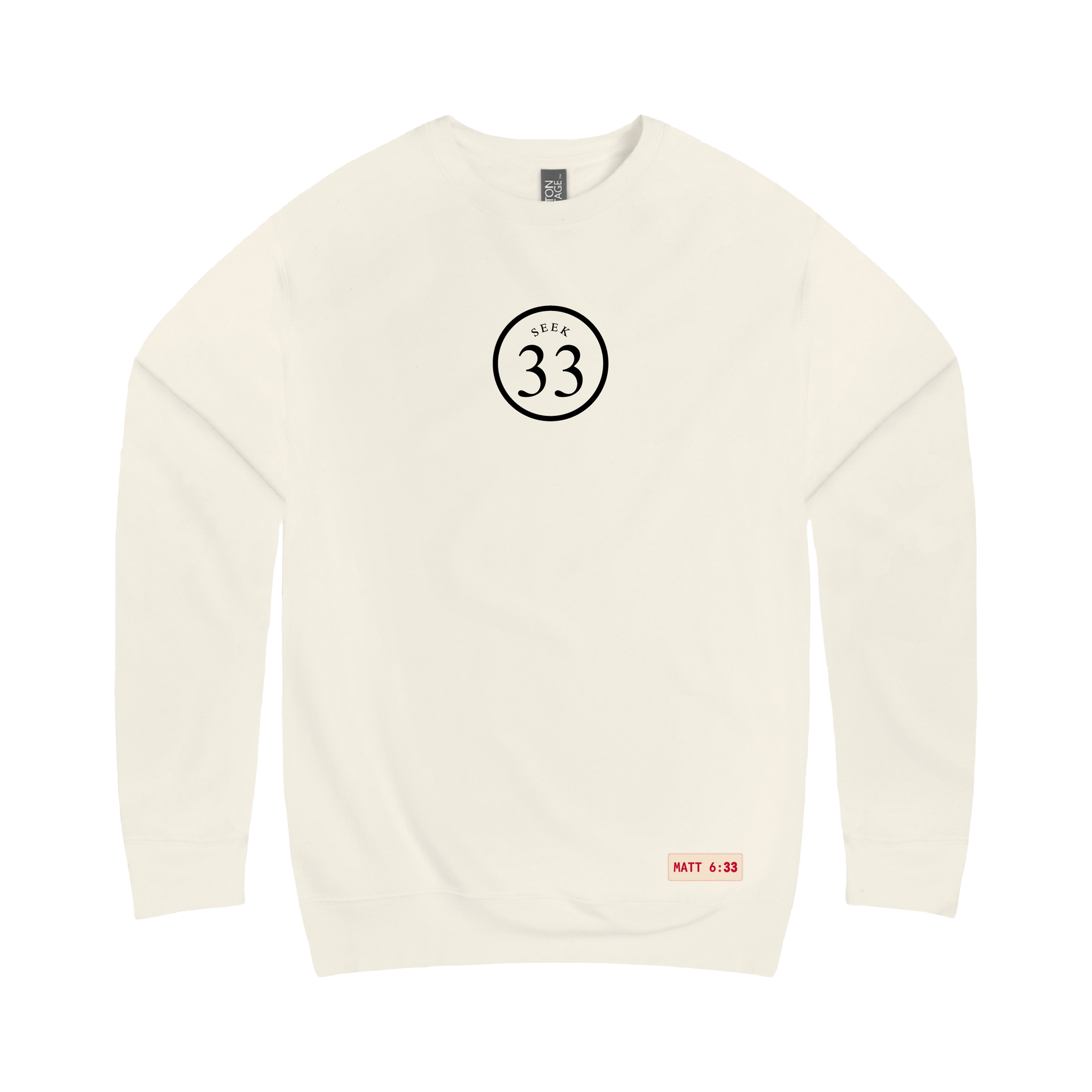 Crew Neck Sweatshirt [Ivory]