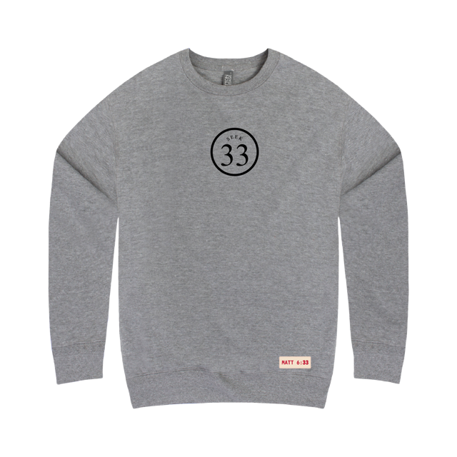 Crew Neck Sweatshirt [Carbon Gray]