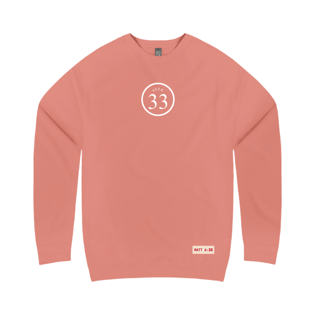 Crew Neck Sweatshirt [Dusty Rose]