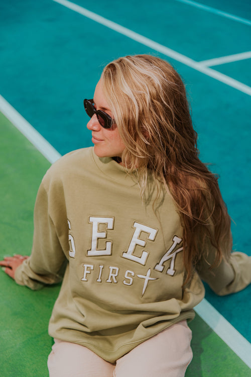 Legacy SEEK First Mockneck [Olive Grove]