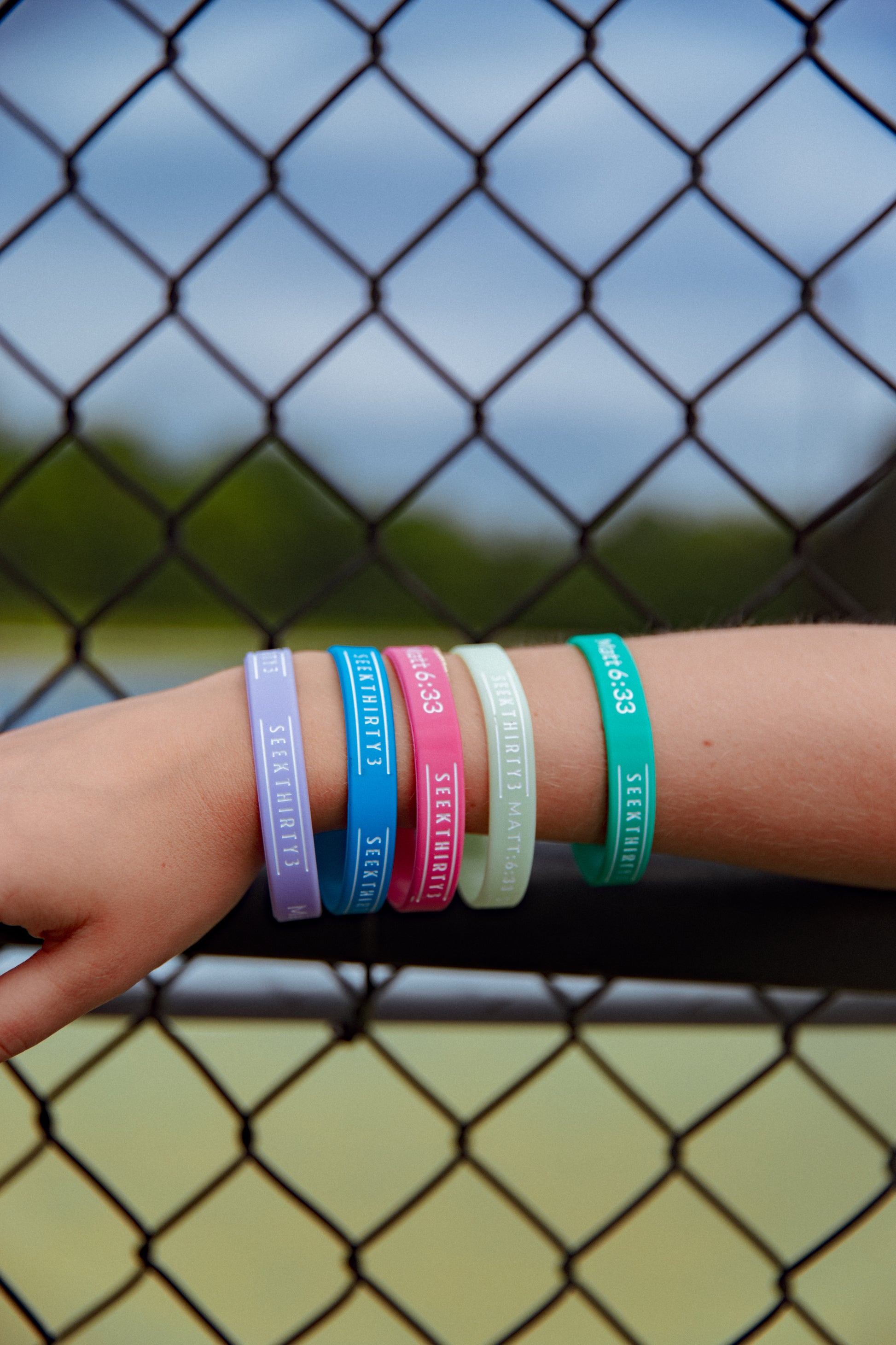 SeekThirty3 Classic Message Bracelet [Multiple Colors]