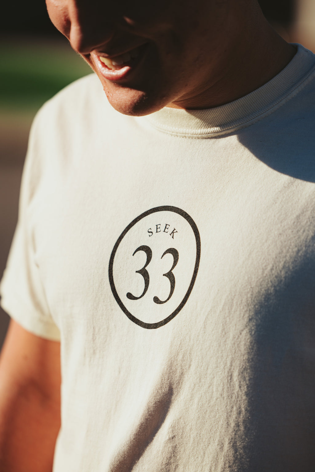 SEEKTHIRTY3 Iconic Tee [Ivory] [Black]