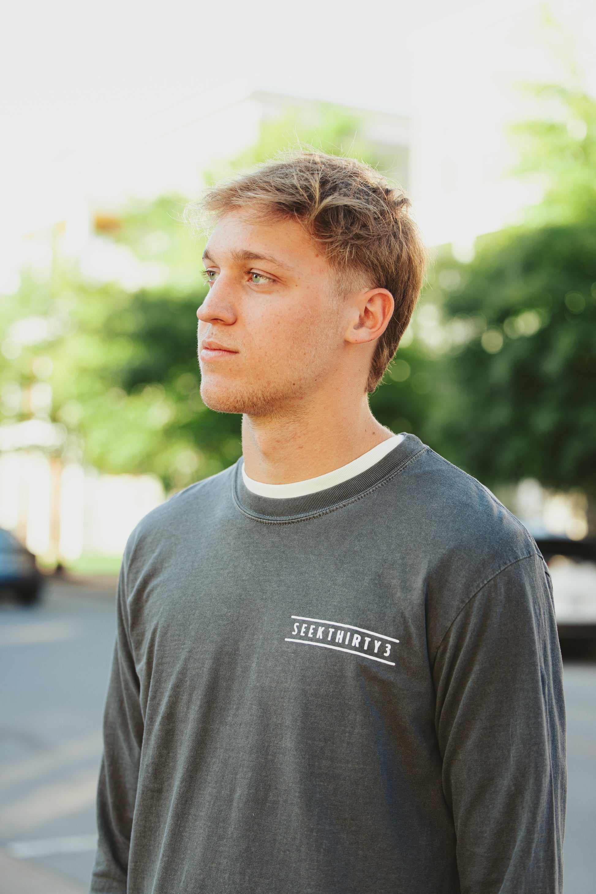 SEEKTHIRTY3 Long Sleeve Puffy [Granite]