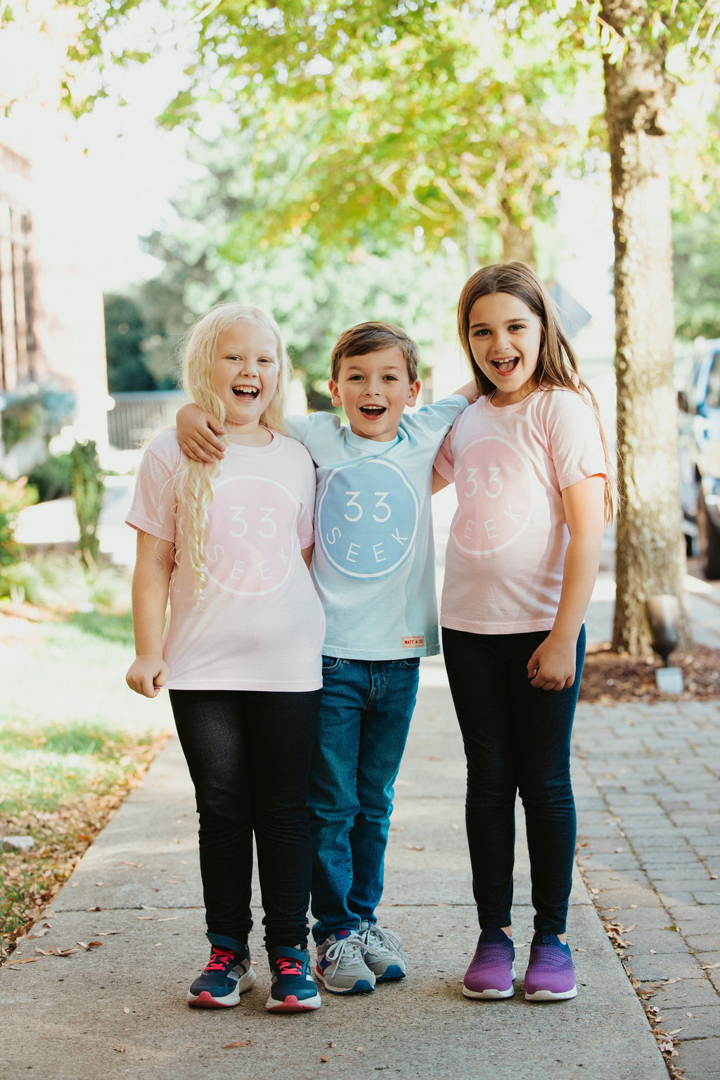 SEEKTHIRTY3 YOUTH Smiley Tee [Blossom]