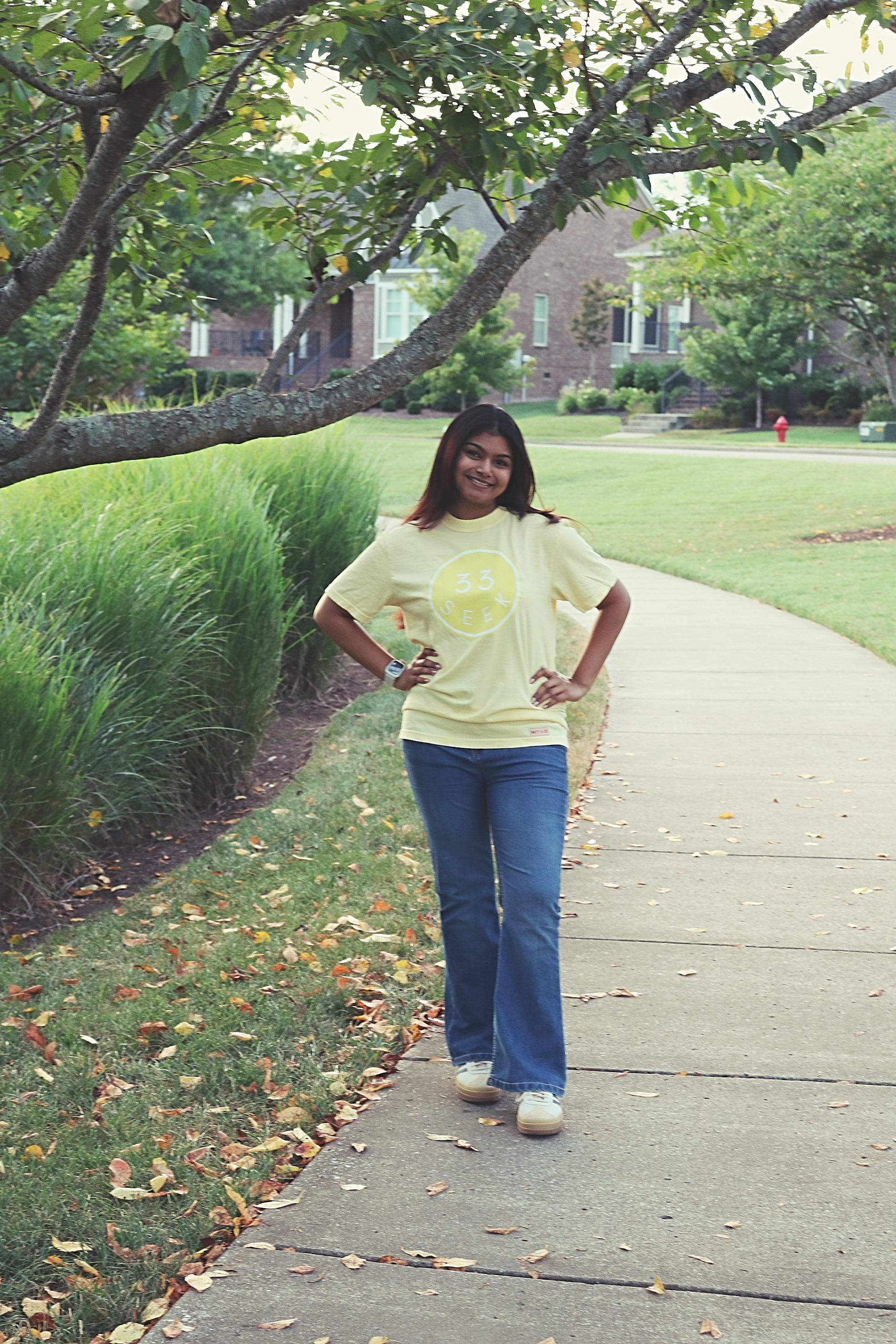 SEEKTHIRTY3 Adult Smiley Tee [Butter]