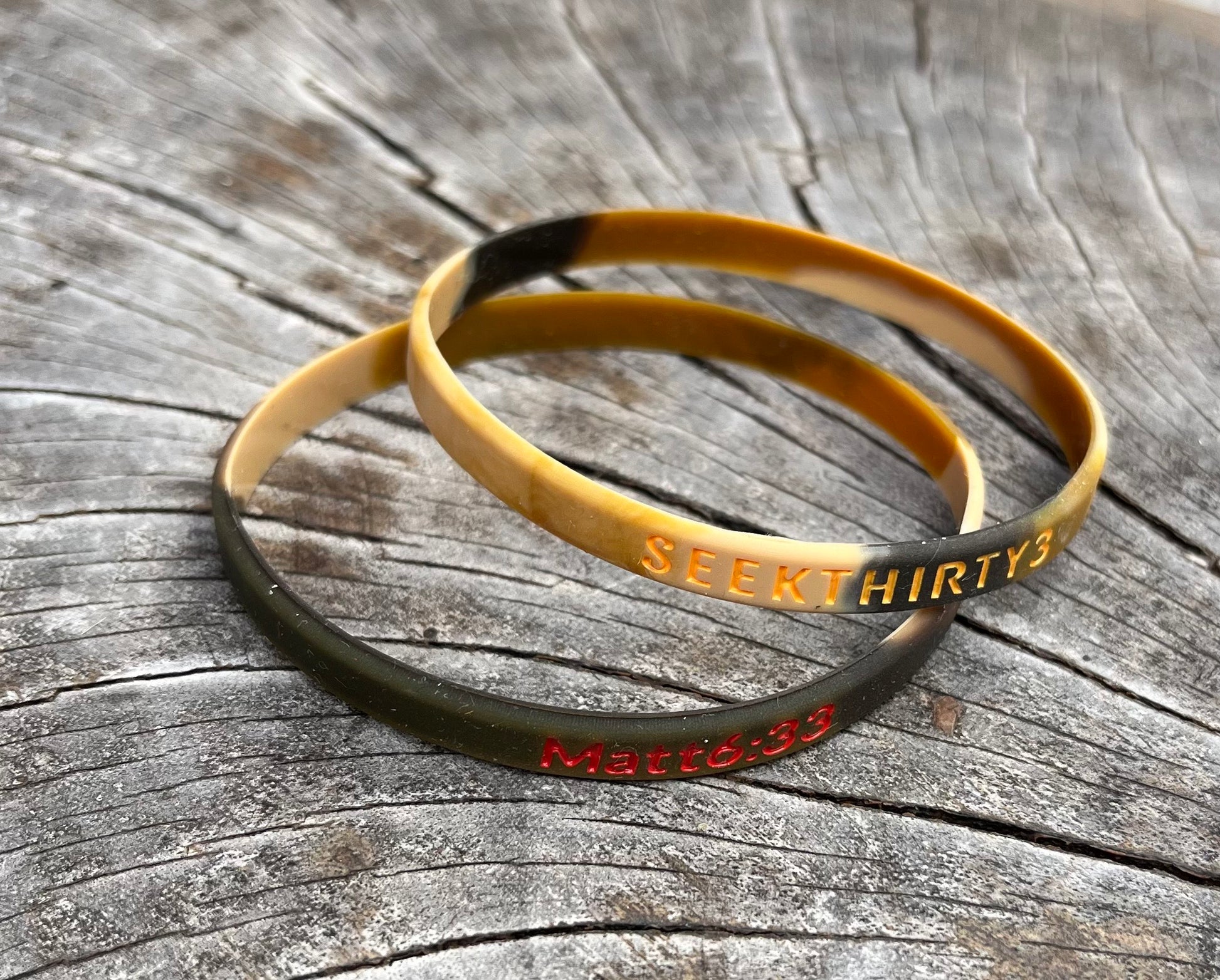 SeekThirty3 Silicone Ultra Thin Bracelet [Camo]