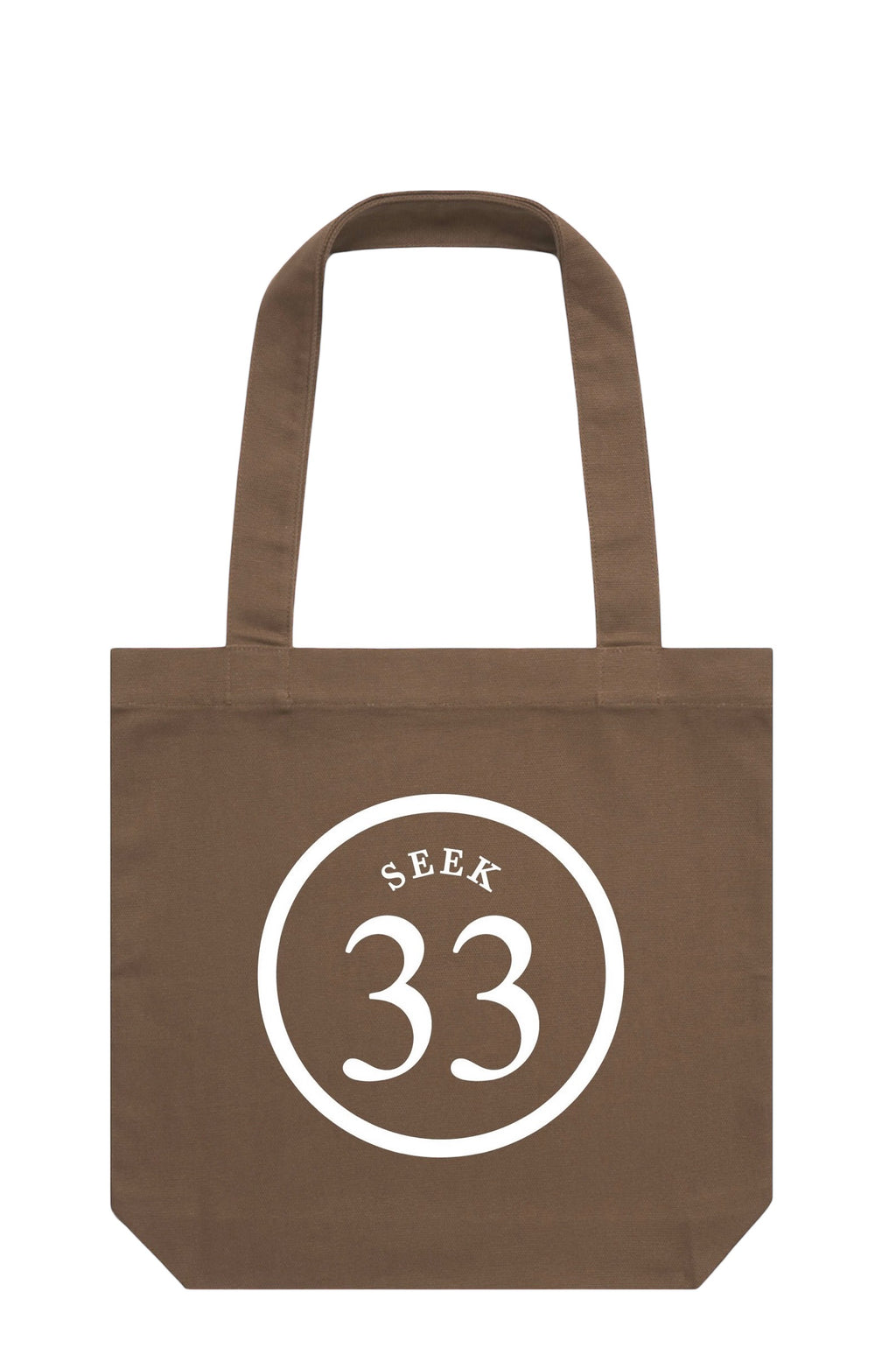 SEEK 33 Iconic Canvas Tote [Walnut]