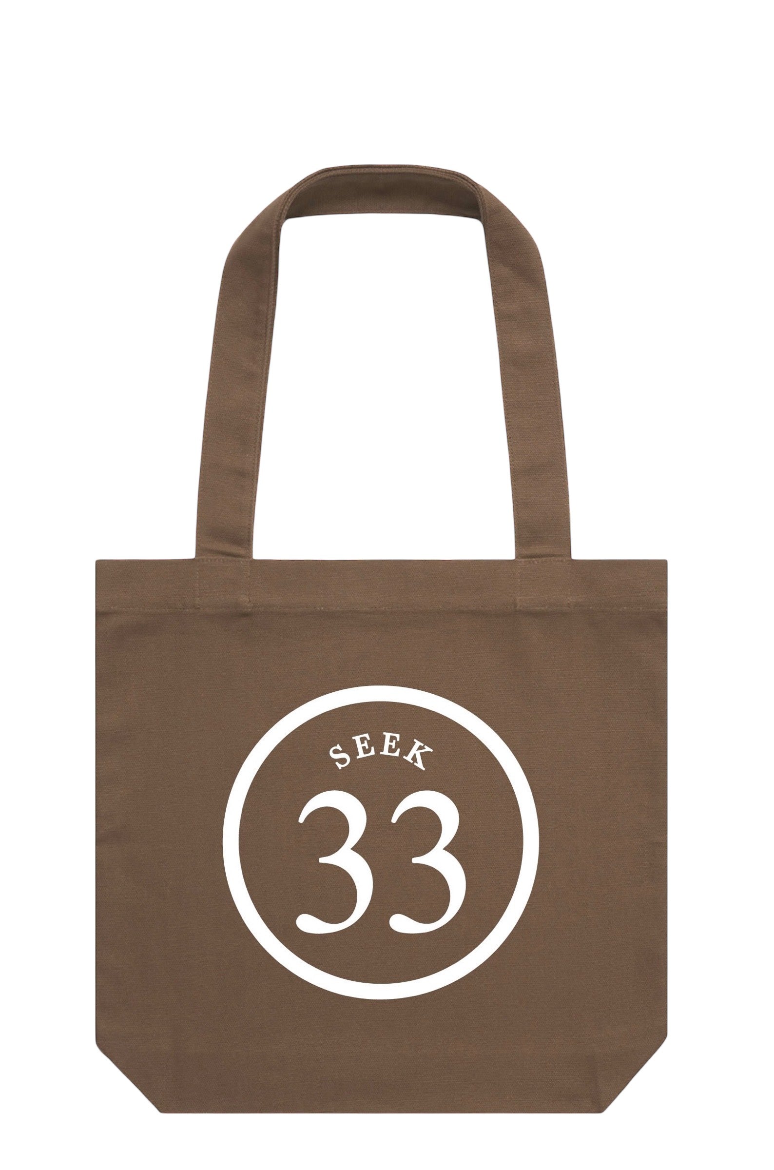 SEEK 33 Iconic Canvas Tote [Walnut]