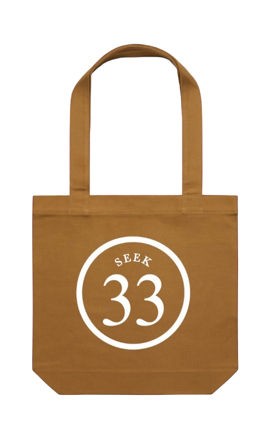 SEEK 33 Iconic Canvas Tote [Camel]