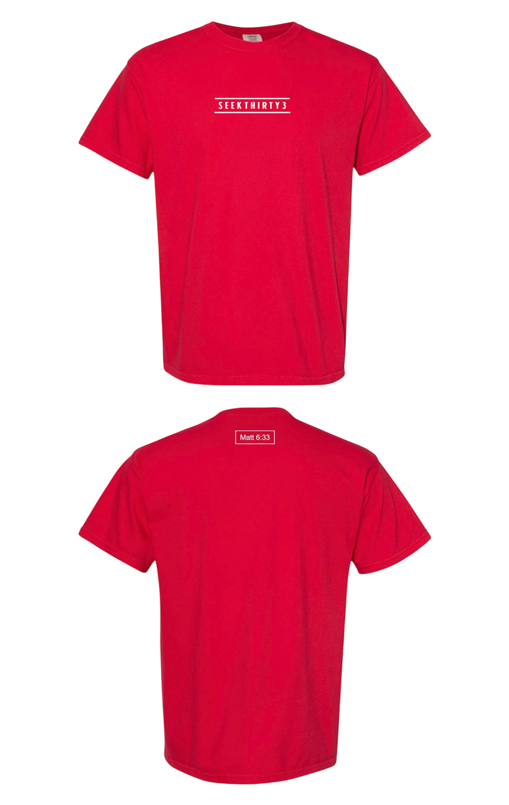 SeekThirty3 Classic Tee [Red]