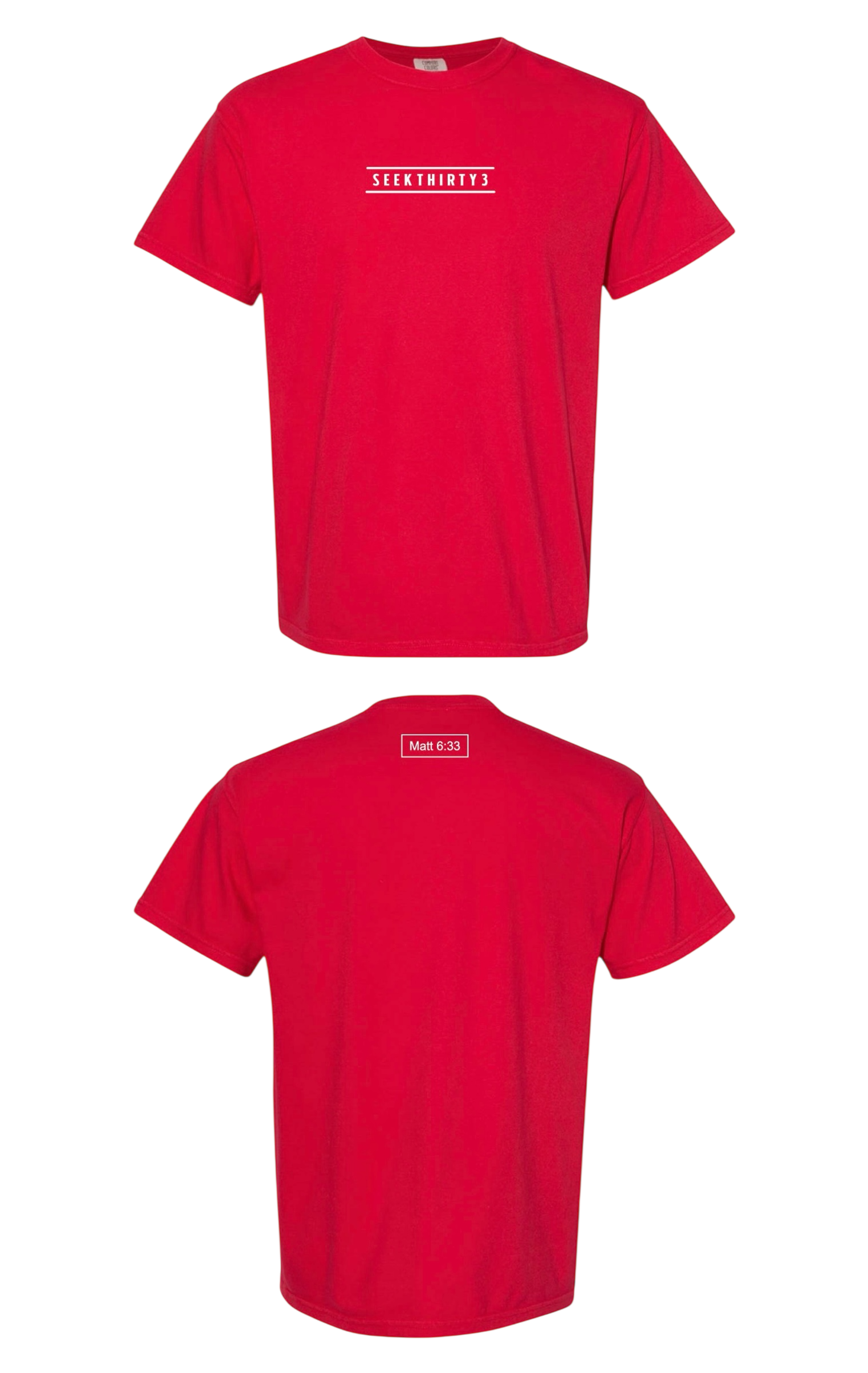 SeekThirty3 Classic Tee [Red]