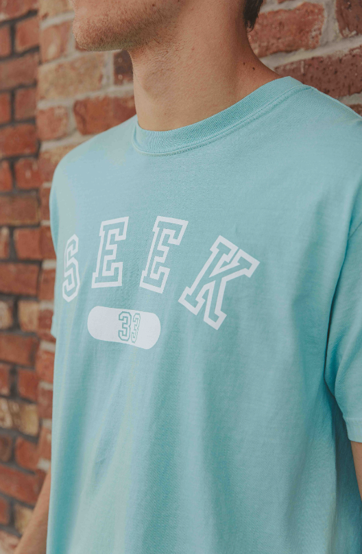 SeekThirty3 Varsity Tee [Chalky Mint]