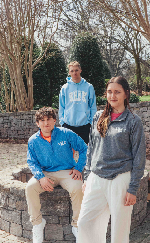 SEEK Varsity 1/2 Zip [Charcoal Heather]