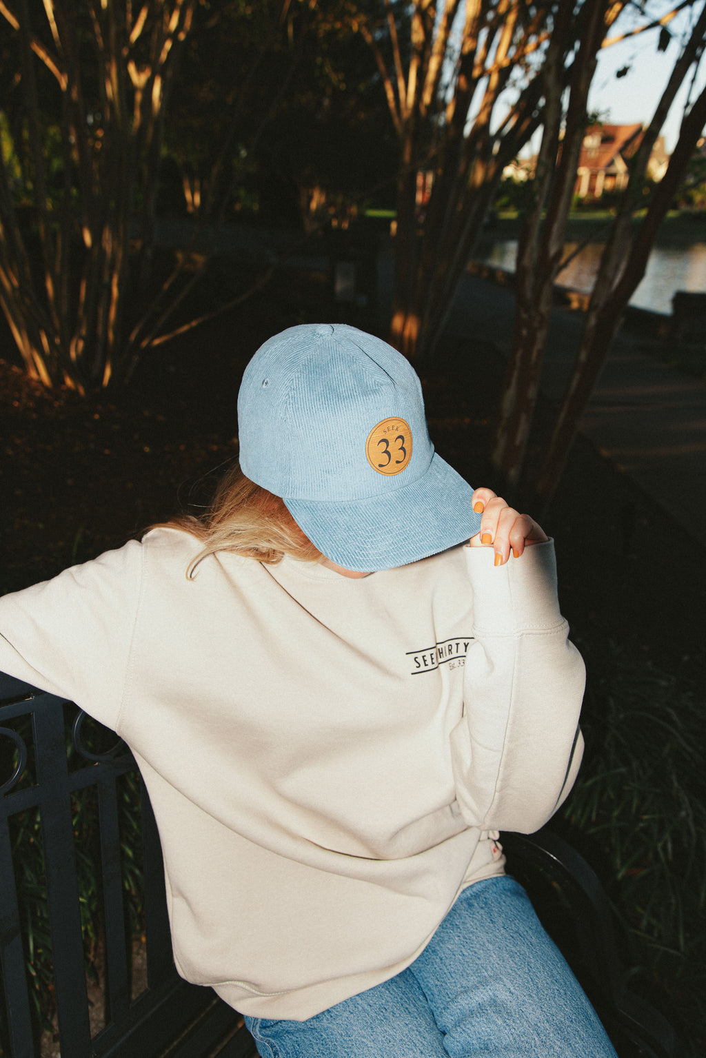 SeekThirty3 Corduroy Hat [Sky Blue]